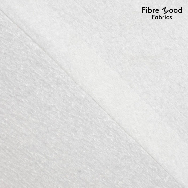 Fibre Mood - Tissu Jersey de Lin "Thalia"Uni Blanc  4.webp