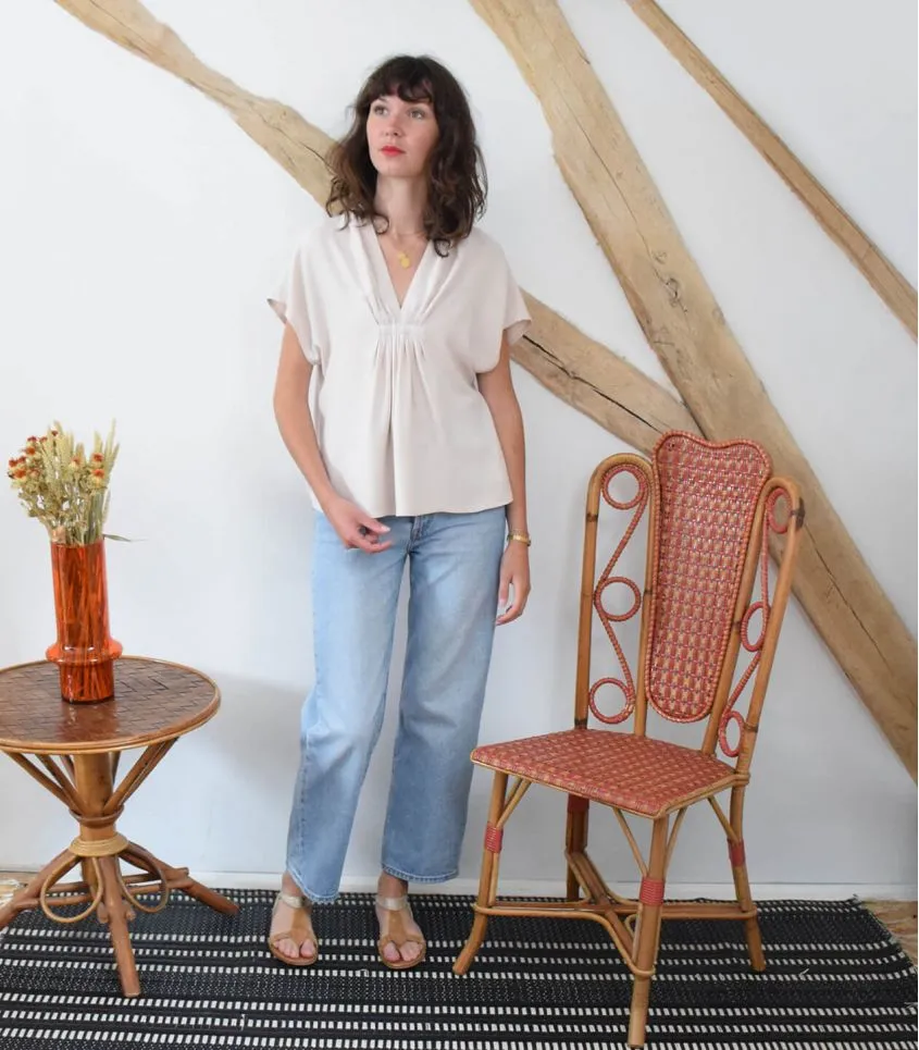 Cousette "Espelette" – Patron Couture Femme Blouse ou Robe du XS au XXXL 1.webp