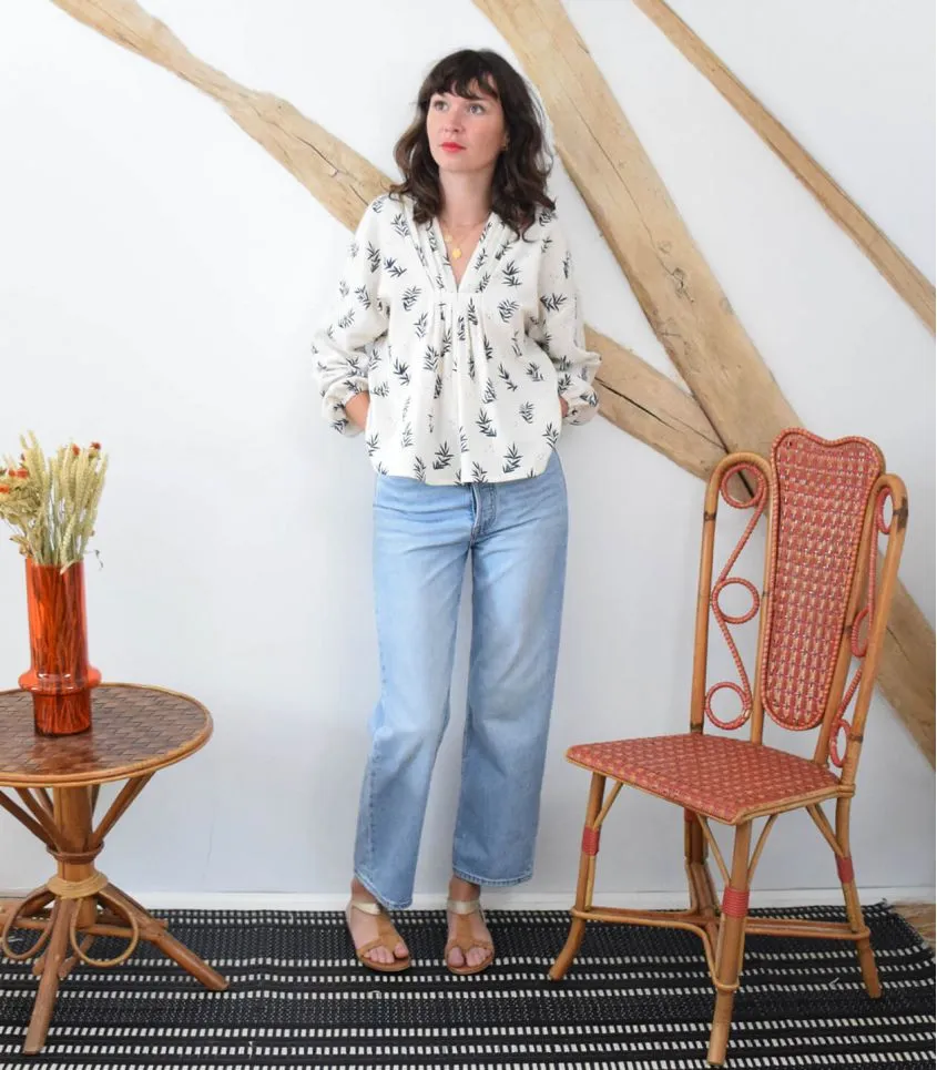 Cousette "Espelette" – Patron Couture Femme Blouse ou Robe du XS au XXXL 5.webp