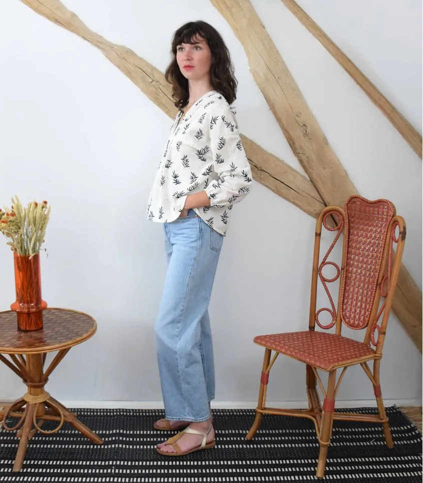 Cousette "Espelette" – Patron Couture Femme Blouse ou Robe du XS au XXXL 7.webp