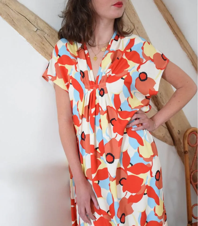 Cousette "Espelette" – Patron Couture Femme Blouse ou Robe du XS au XXXL 12.webp