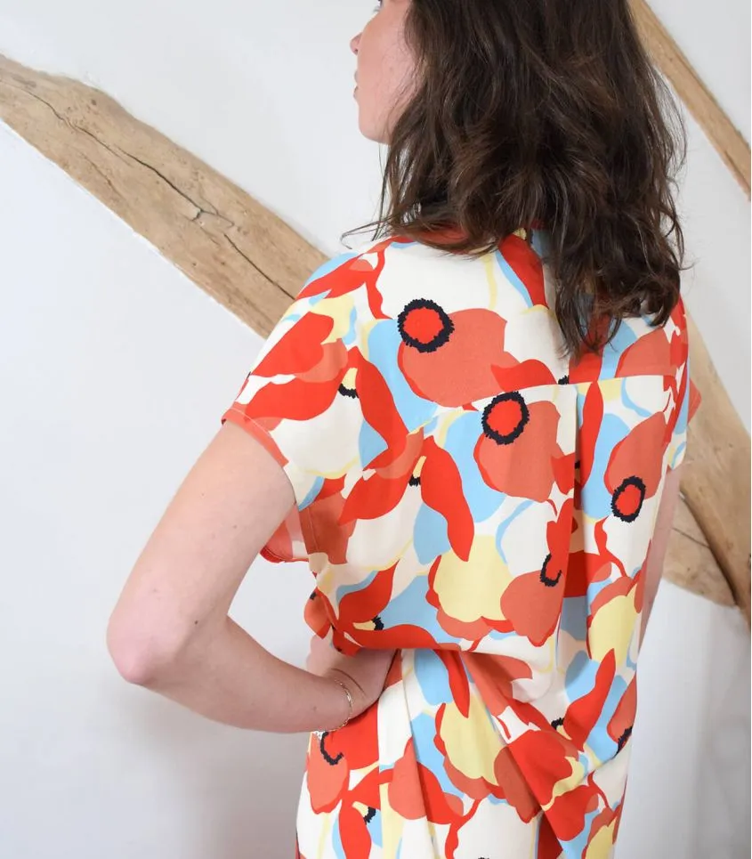 Cousette "Espelette" – Patron Couture Femme Blouse ou Robe du XS au XXXL 15.webp