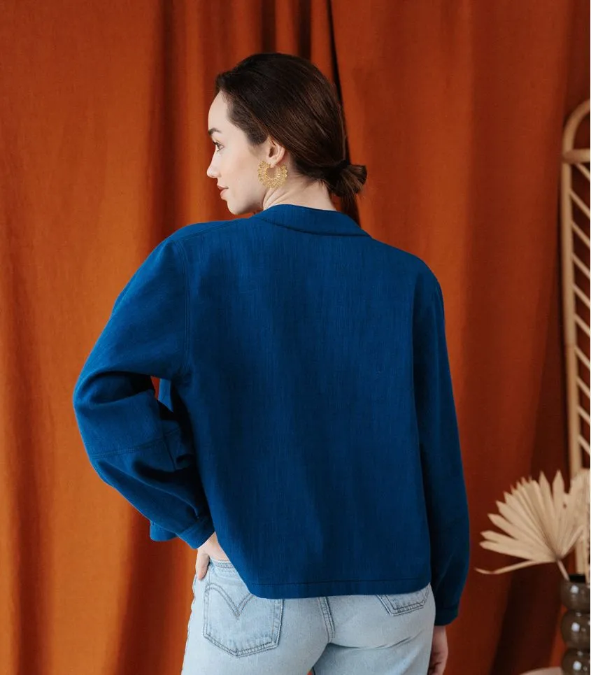 Cousette "Elyette" – Patron Couture Femme Veste ou Blouse du XS au XXXL 7.webp