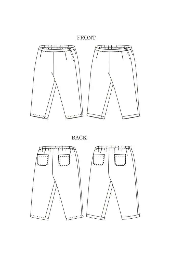 Merchant & Mills "Eve" - Patron Couture Femme Pantalon du 46 au 56 1.webp