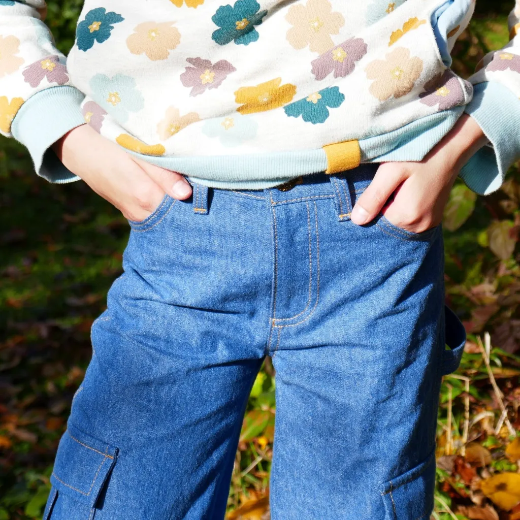 Petits D'om "Django" – Patron Couture Enfant Jean ou Pantalon Cargo du 2 au 16 ans 2.webp