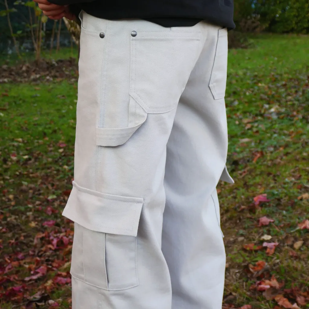 Petits D'om "Buffalo" – Patron Couture Enfant Jean, Bermuda ou Pantalon Cargo du 2 au 16 ans 9.webp