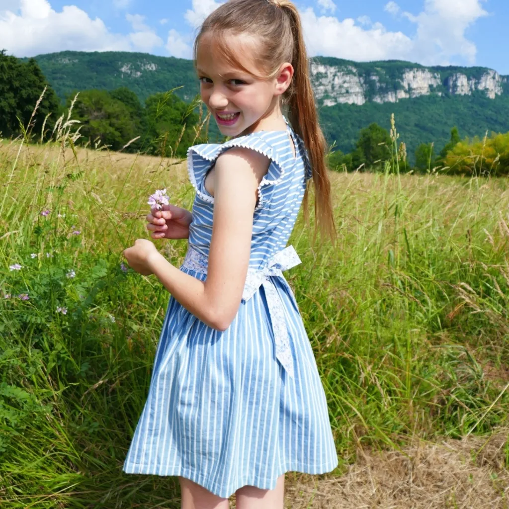 Petits D'om "Rosea" – Patron Couture Enfant Top ou Robe du 2 au 16 ans 7.webp