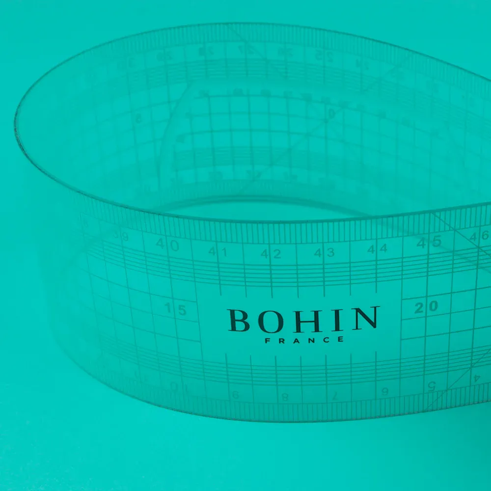 Bohin – Règle Quadrillée Japonaise Souple (50 cm) 2.webp