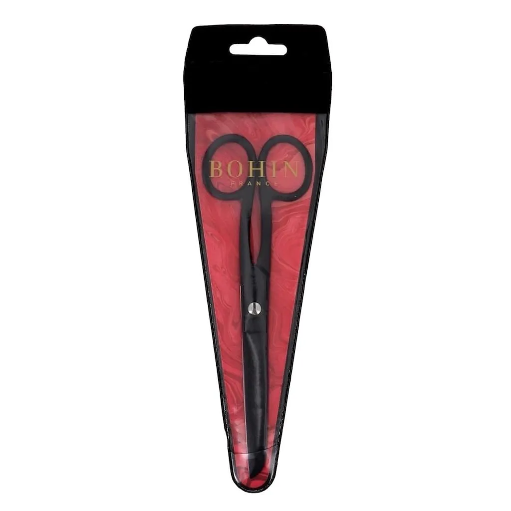 Bohin – Ciseaux Lingère Epoxy Noir (17 cm) 2.webp