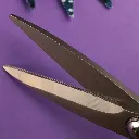 Bohin – Ciseaux de Précision Micro-dentés à Grands Anneaux Souples Bleu (17,5 cm) 3.webp