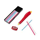 Bohin - Crayon Craie Porte-mine et 16 Mines Assorties (ø 3,8 mm) 3.webp