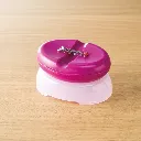 Clover – Pélote Aimantée Pour les Épingles Coloris Bordeaux 2.webp