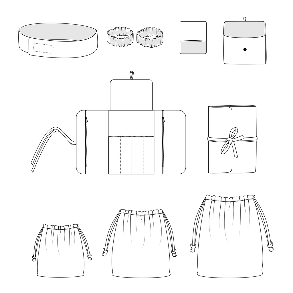 Ikatee - Patron Couture Accessoires de Salle de Bains Nikko 6.webp