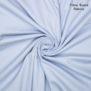 Fibre Mood - Tissu Sergé de Coton Uni Bleu Clair Jacoba.webp