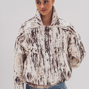 Fibre Mood - Tissu Sergé de Coton Imprimé Traits "Astrid" .webp