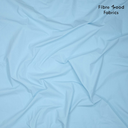 Fibre Mood - Tissu Popeline de Coton Lavé "Hamsa" Uni Couleur Bleu Clair 3.webp