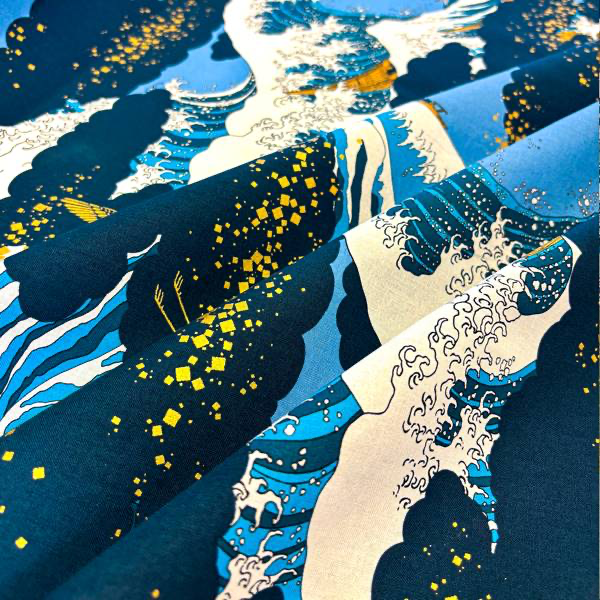 Naka Fabrics - Tissu Coton Japonais – Namiura Fuji 4.webp