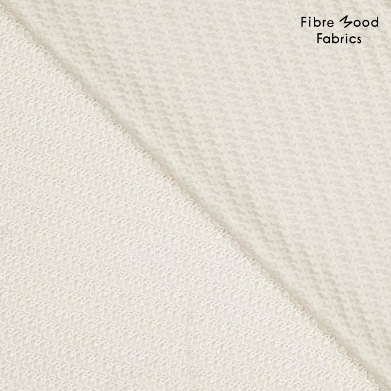 Fibre Mood – Tissu Maille de Coton «Mirri» Uni Beige Clair 2.webp