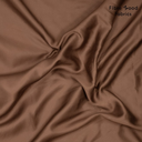 Fibre Mood – Tissu Satin de Lyocell «Trina» Uni Caramel  5.webp