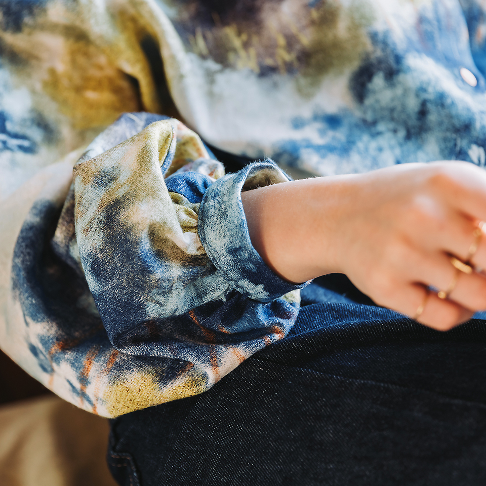 See You at Six – Tissu Mélange Lin et Viscose Imprimé "Dreamy Forest 4.webp