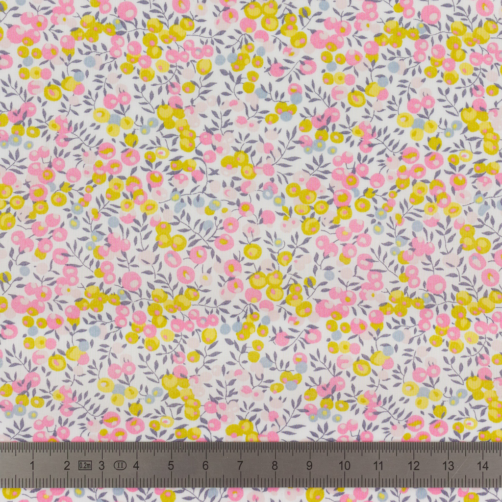 Liberty London – Tissu Wiltshire Bug Jaune Tana Lawn Coton 2.webp