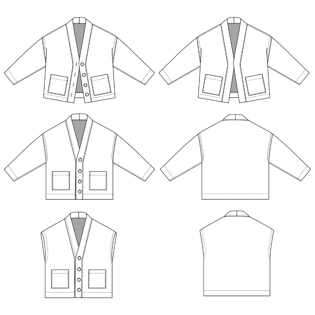 Ikatee - Patron Couture Femme Veste "Macao" du 32 au 52 1.webp