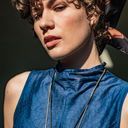 Fibre Mood - Tissu Jacquard de Tencel "Lumen" Couleur Blanc Cassé à Motif Texturé 5.webp