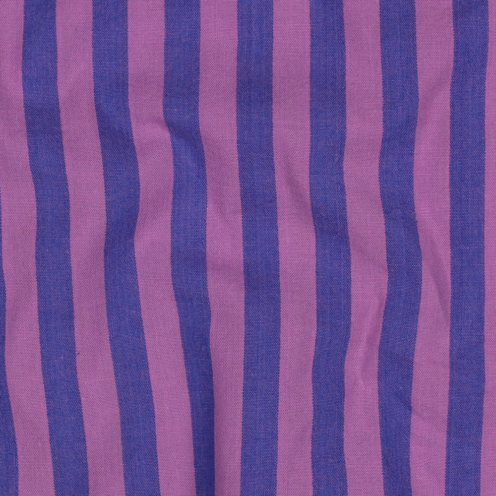 Poppy – Tissu Fil à Fil Rayures Violet: Rose  3.webp