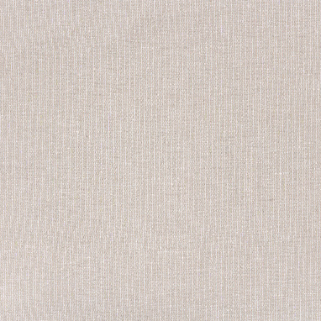 Sélection Coup de Coudre - Tissu Chambray Lin Coton aux Fines Rayures Coloris Beige 4.webp