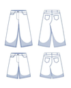 Fibre Mood - "Lucia" Patron Pochette Pantalon : Bermuda du 32 au 60 6.webp