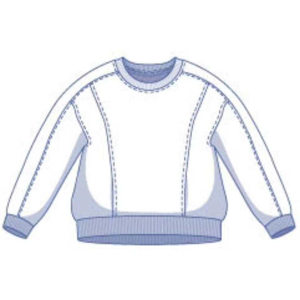 Fibre Mood - "Lara" Patron Pochette Sweatshirt Femme du XS au XXXL 4.webp