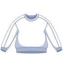 Fibre Mood - "Lara" Patron Pochette Sweatshirt Femme du XS au XXXL.webp