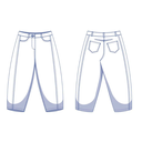 Fibre Mood - "Gizeh" - Patron Pochette Pantalon Femme du 32 au 60 5.webp