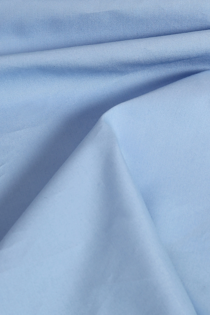 Atelier Brunette - Tissu Coton Bambou Uni "Blue Sky" 3.jpg.webp