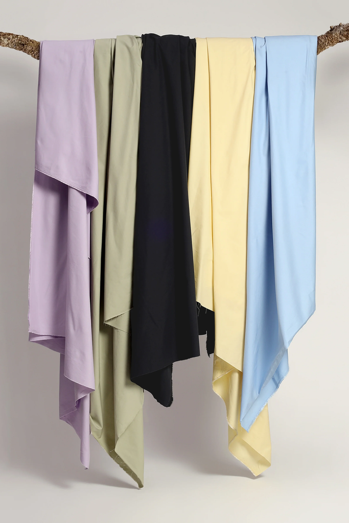 Atelier Brunette - Tissu Coton Bambou Uni "Vanilla Ice" 4.jpg.webp