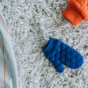 See You at Six – Tissu Maille Matelassé Piqué Uni Bleu Surf the Web 5.webp