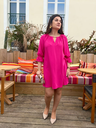 My Dress Made – Tissu Crêpe de Viscose Uni Rose Fuchsia 3.jpeg.webp