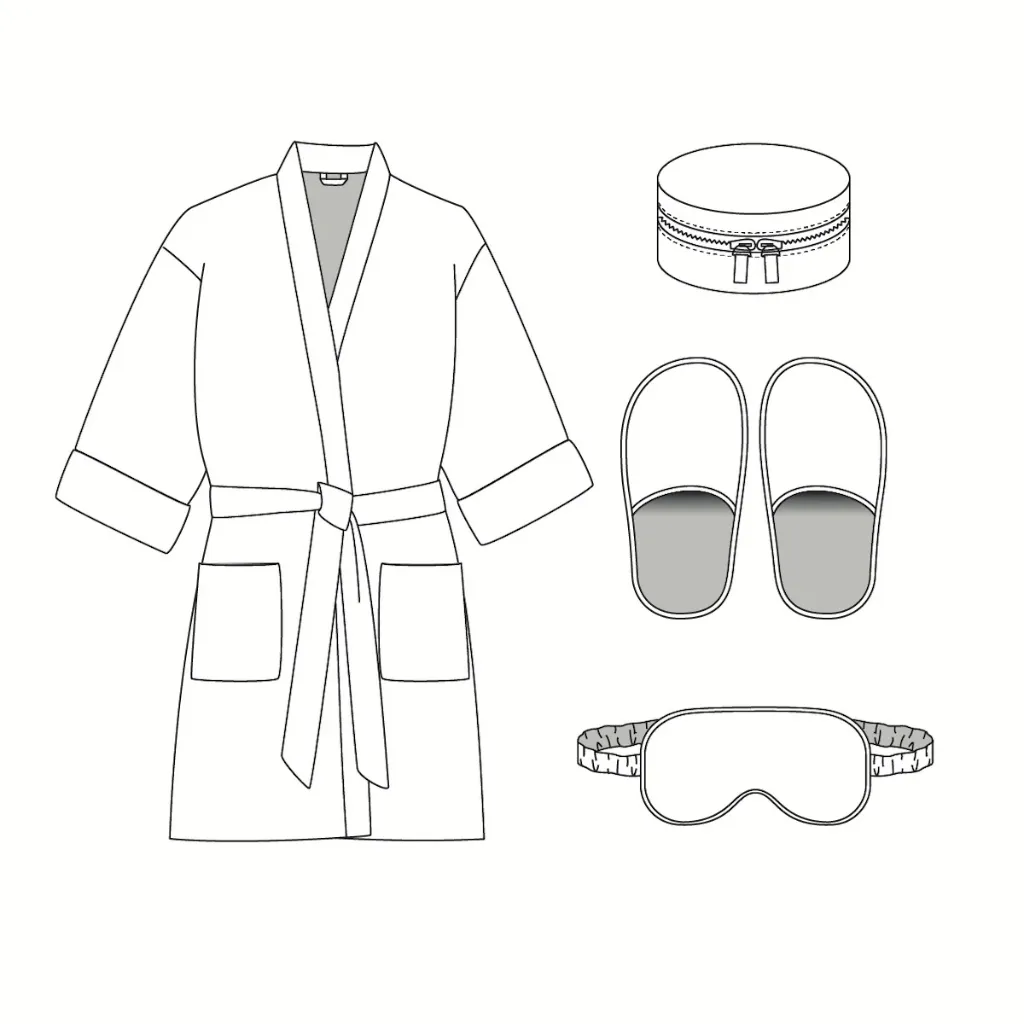 Ikatee - Patron Couture Kimono et Accessoires pour la Chambre "Alexandrie" du S au XL 26.webp