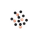Bohin - Pressions Magiques Métal Coloris Or Rose (14 mm)  2.png.webp