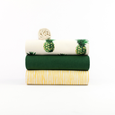 See You at Six – Tissu French Terry de Coton Imprimé « Pineapples» sur le Fond Crème Papyrus 6.webp