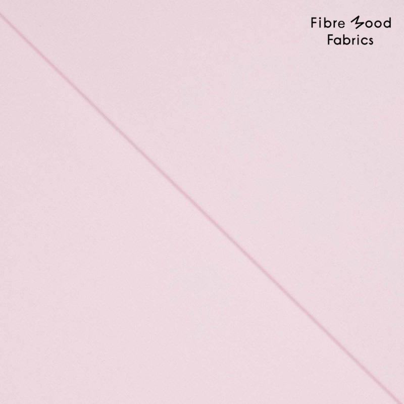 Fibre Mood – Tissu Toile Fine Déferlante Uni Couleur Rose Poudré 2.webp