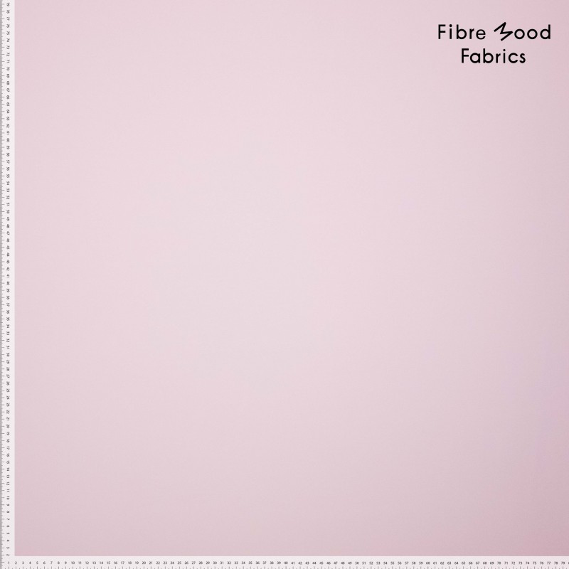 Fibre Mood – Tissu Toile Fine Déferlante Uni Couleur Rose Poudré 3.webp