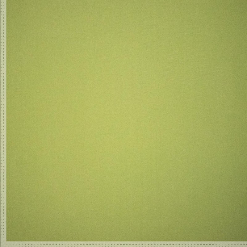 Fibre Mood – Tissu Toile Déperlante « Mina » Uni Couleur Vert Pomme  3.webp