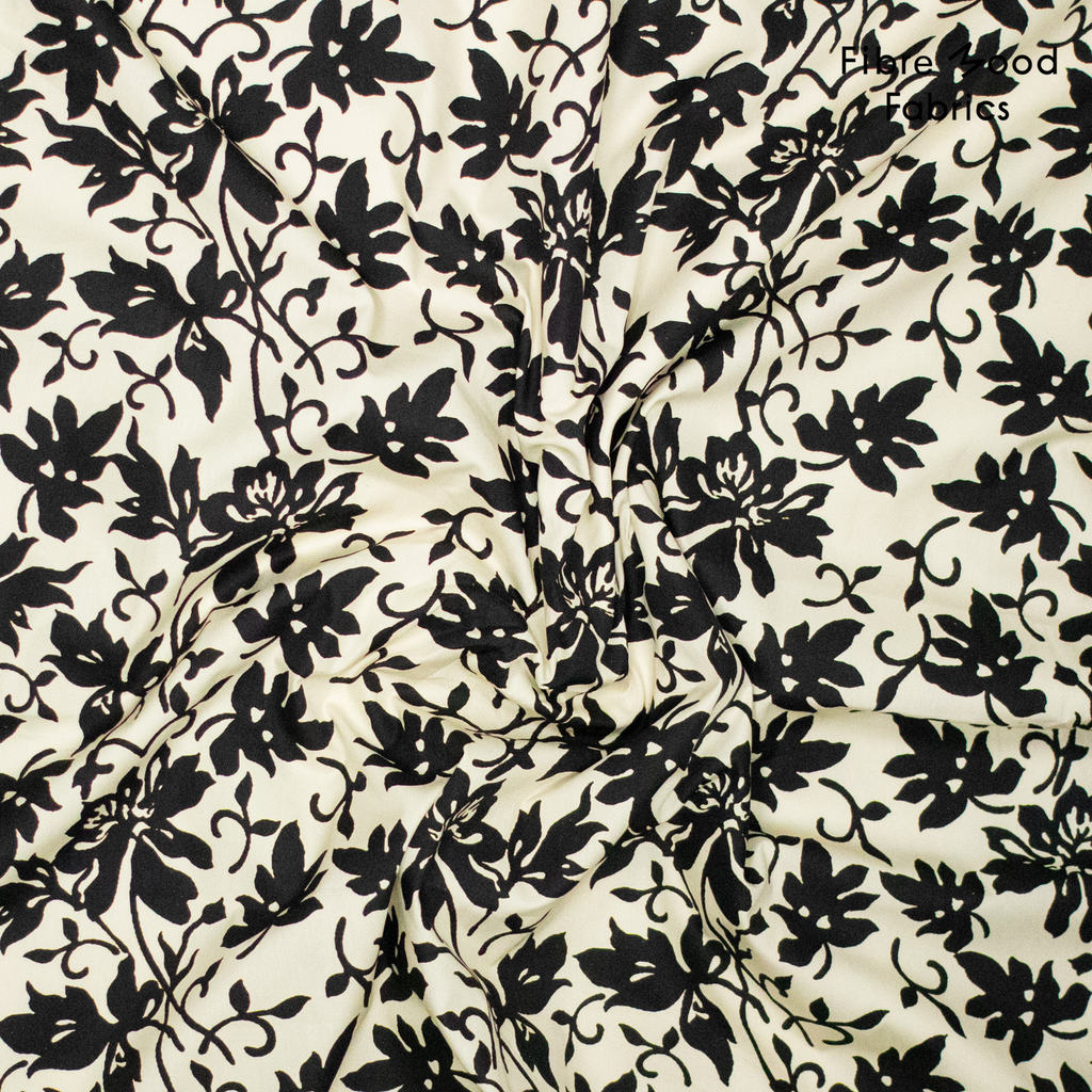 Fibre Mood - Tissu Popeline de Coton Imprimé Fleurs "Jax" 2.webp