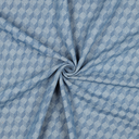 Sélection Coup de coudre – Tissu Denim Bleu Clair à Motif Cube 3D 3.webp
