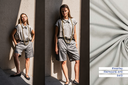  Fibre Mood – Tissu Sergé Souple de Lin et Viscose « Marley » et « Liberty » Uni Couleur Gris Perle 3.webp