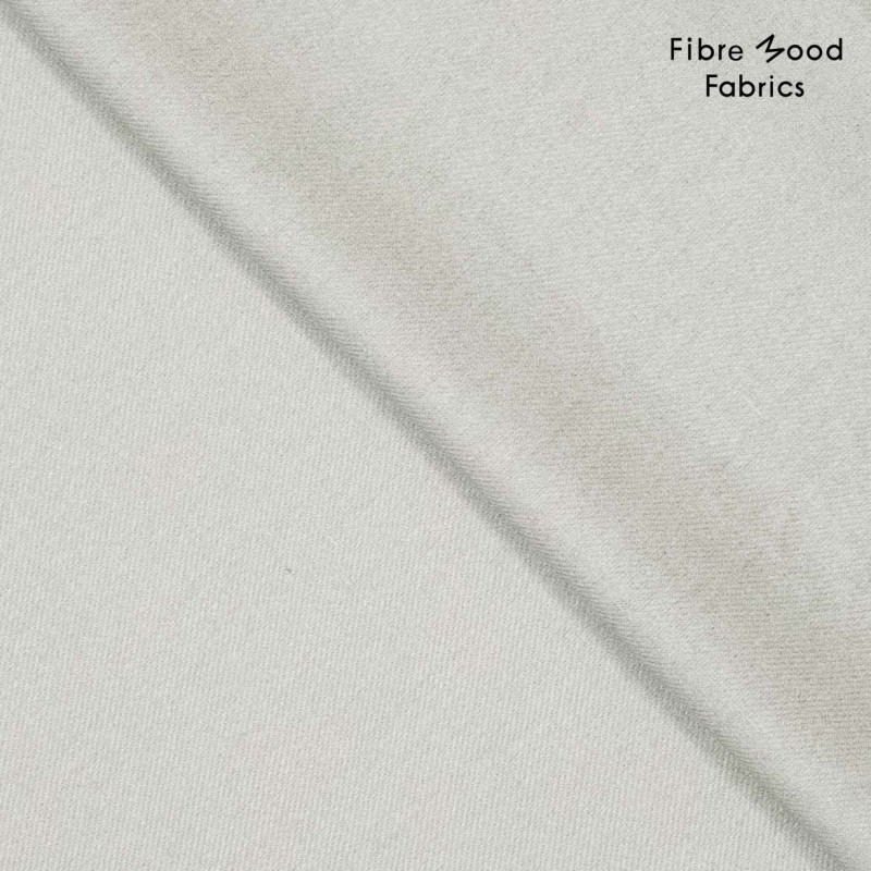 Fibre Mood – Tissu Sergé Souple de Lin et Viscose « Marley » et « Liberty » Uni Couleur Gris Perle 5.webp