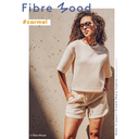 Fibre Mood – Tissu Eponge de Coton Nid d’Abeille « Carmel » Uni Couleur Beige Clair 2.webp