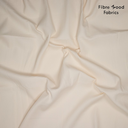 Fibre Mood – Tissu Eponge de Coton Nid d’Abeille « Carmel » Uni Couleur Beige Clair 4.webp