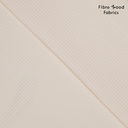 Fibre Mood – Tissu Eponge de Coton Nid d’Abeille « Carmel » Uni Couleur Beige Clair 5.webp